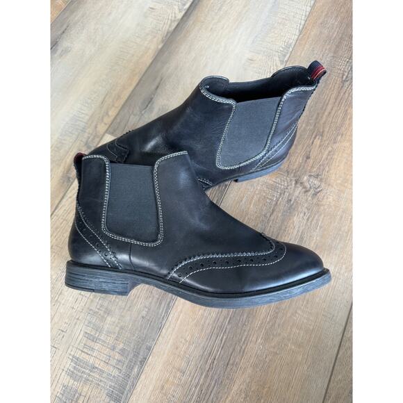 Hush Puppies Women's Leather Bailey Chelsea Ankle Boot - Picture 1 of 11